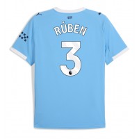 Stroje piłkarskie Manchester City Ruben Dias #3 Koszulka Podstawowej 2025-26 Krótki Rękaw